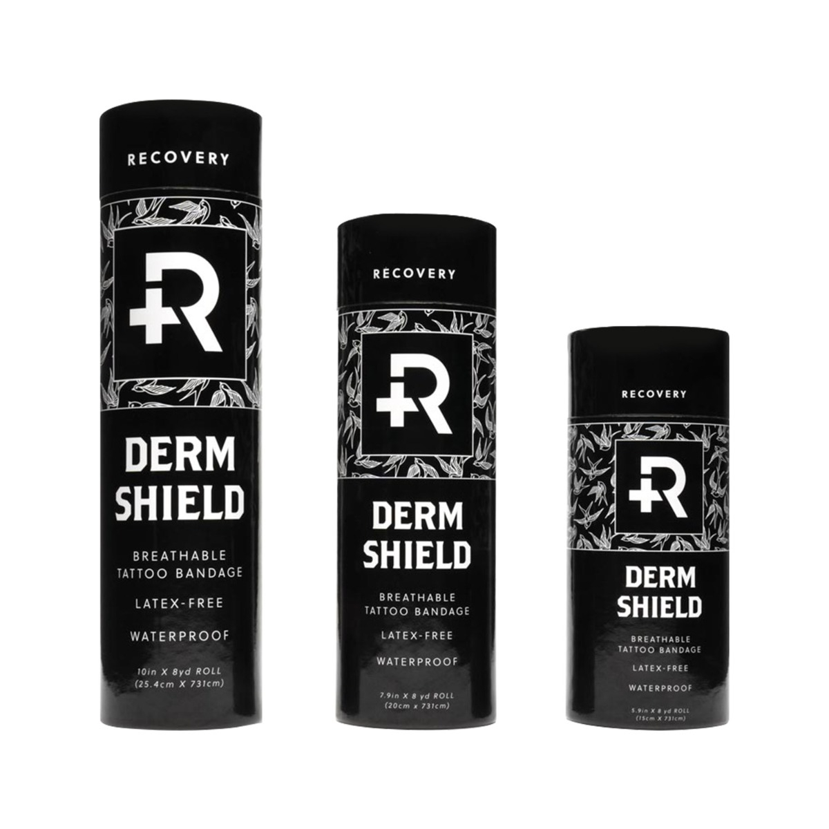 recroll Recovery Derm Shield – Film Protection Tatouage Seconde Peau – Rouleau 7,3 m – Image 1